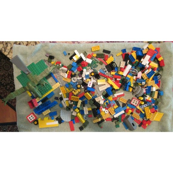 Mixed Lot Assorted Lego Legos 2lbs 14oz Random Mixed Pieces Clean Ready For Use - Picture 8 of 8